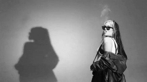 Rock Roll Smoke GIF by Kelsy Karter