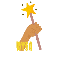 Happy Make A Wish Sticker