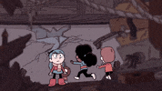 ReyGGTV hug david frida hilda GIF