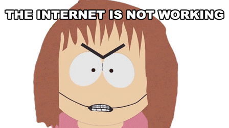Internet No Signal Sticker by South Park