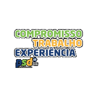 Compromisso Sticker by PSD-MG