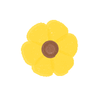 Flor Sunflower Sticker