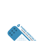 Farmaespecialidades salud farmacia Cuidado entrega Sticker