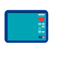 Health Care Heart Sticker by MHSHospital