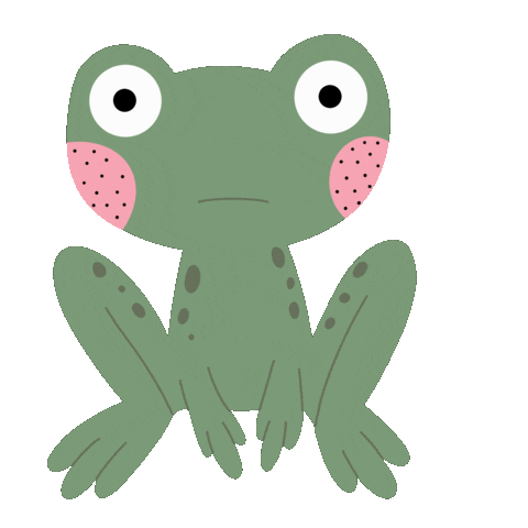 Frog Patch Sticker by Mapai