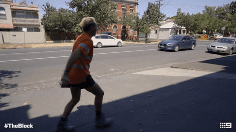 Excited Channel 9 GIF by The Block