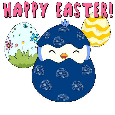 Easter Eggs Penguin Sticker by Pudgy Penguins