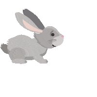 Rabbit Easter Sticker by TASSO e.V.