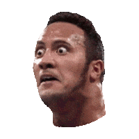the rock what STICKER by imoji