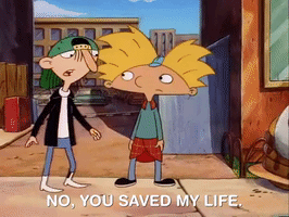 hey arnold nick splat GIF
