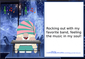 Rock Band Gnome GIF