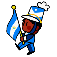 Fiestas Patrias Flag Sticker by JenChibi