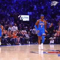 Yell Oklahoma City GIF by OKC Thunder