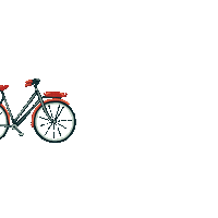 senja_tinyhouse velo senja senjatinyhouse cyclotourisme Sticker