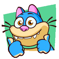 Happy Cat Sticker