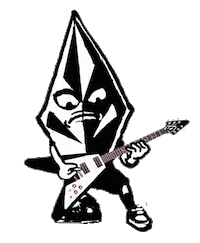 Rock Out Sticker by Volcom