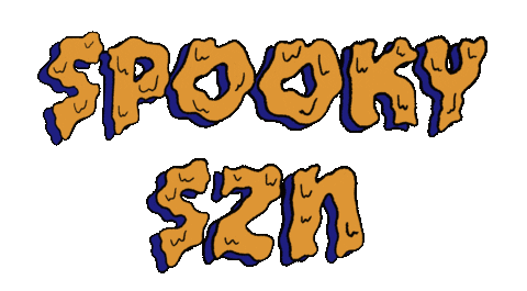 Halloween Text Sticker