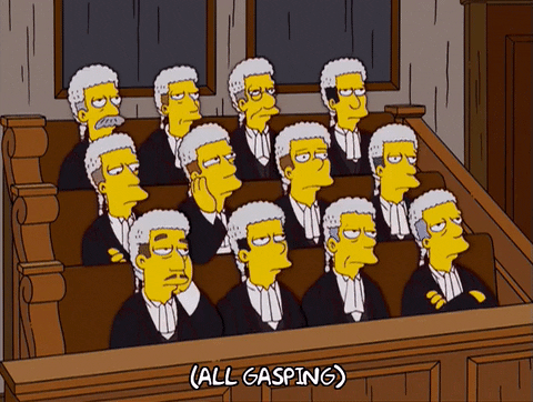 Surprised Episode 4 GIF by The Simpsons