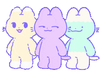 purple_cat_0819 cat 貓咪 ㄆ波 purplecat0819 Sticker