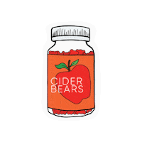 ciderbears  Sticker
