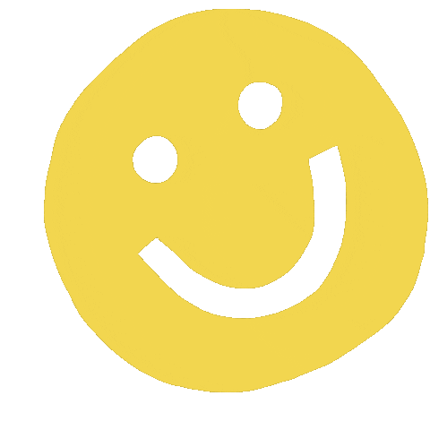 Happy Smiley Face Sticker