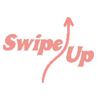 echoluxe pink swipe up up swipe Sticker