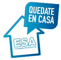 EsaCommerce esa envios logistica quedateencasa Sticker