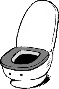 Nature Calls Cat Sticker