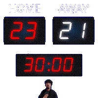21 Away Sticker