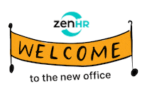 New Office Sticker by ZenHR