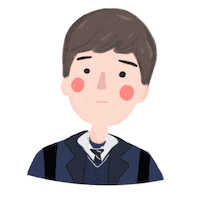 Good Boy School Sticker