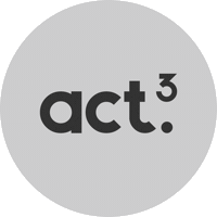Act3 Sticker by act³ Brand Activation Factory