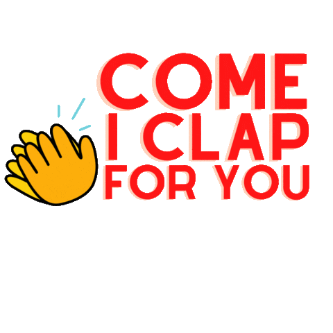 Chinese Clap Sticker by Artisan Malaysia