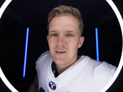 Byu Football Sport GIF by BYU Cougars