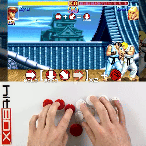 HB - SFT - Ryu - Shinku Hadoken - SOCD Walk P1