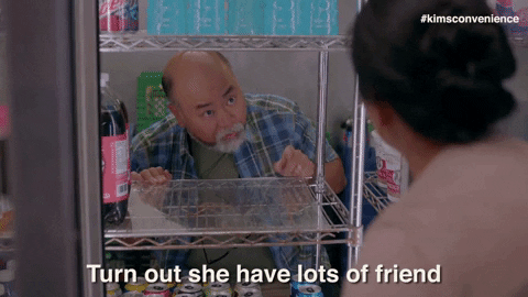 can you believe who knew GIF by Kim's Convenience