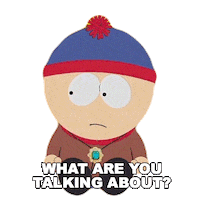 Stan Marsh What Sticker by South Park