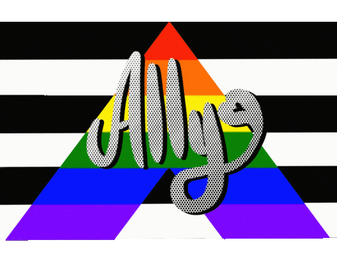 Pride Straight Ally GIF