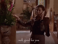 sarcastic season 2 GIF by Gilmore Girls 