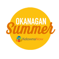 Summer Sun Sticker by KelownaNow