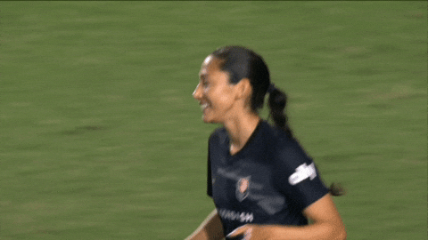 Womens Soccer Smile GIF by National Women's Soccer League