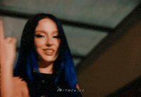Manifest Blue Hair GIF