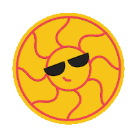 Sun Sol Sticker by Banana Café Lx