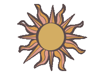 Good Morning Flower Sticker