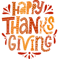 Autumn Thanksgiving Sticker by Broken Shed Vodka