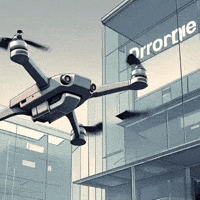 Drone Flying GIF