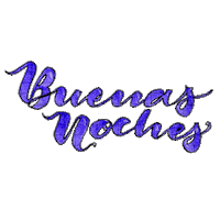 Good Night Buenas Noches Sticker