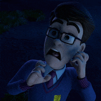 beanostudios no omg horror scary GIF