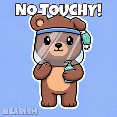 Sticker Stay Safe GIF by BEARISH