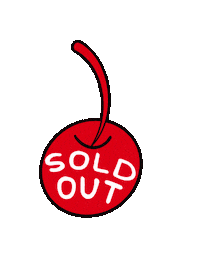 Red Fruit Sticker by Sid The Cat